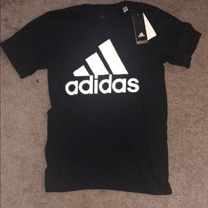 Mens black & white adidas tshirt. Still with tags!